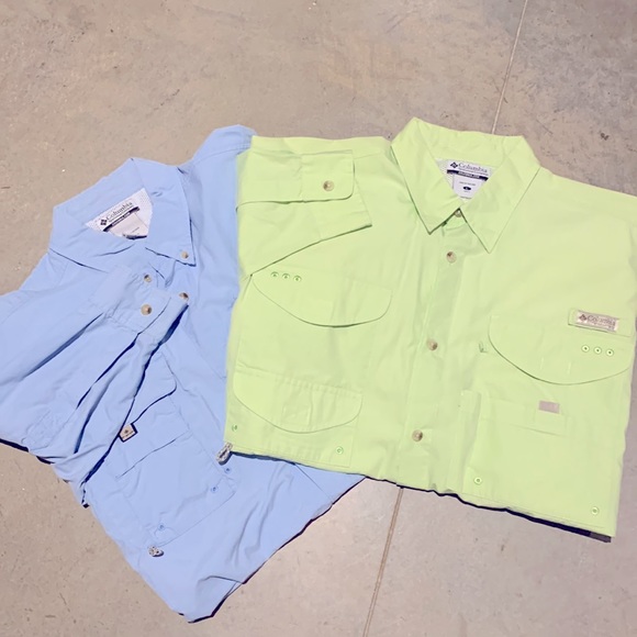 Columbia size large men’s fishing shirts - Picture 1 of 3